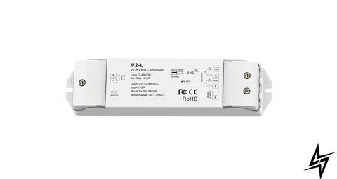 LED-контроллер DEYA 12-48VDC, 8A*2CH, PUSH-DIM V2-L V2-L фото