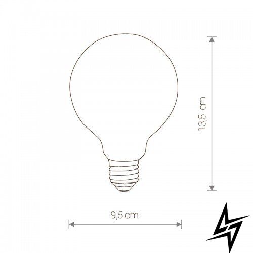 LED лампа Nowodvorski 9177 Bulb E27 8W 3000K 800Lm 13,5x9,5 см фото