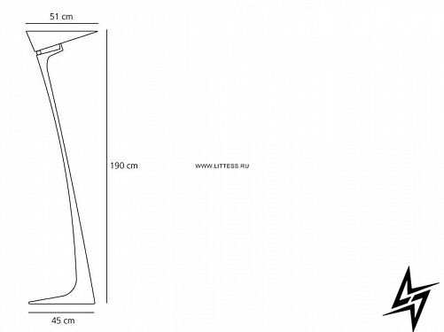 Торшер A014400 Artemide Montjuic фото