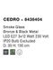 Подвесной светильник Nova luce Cedro 8436404  фото в дизайне интерьера, фото в живую 4/5