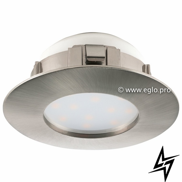 Точковий врізний світильник Eglo Pineda 95813 LED 90050 фото наживо, фото в дизайні інтер'єру