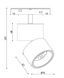 Магнитный трековый светильник Kloodi KDMG-SPLIT75 9W 3K BK черный KDMG-SPLIT75 9W 3K BK - изображение 2
