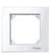 Рамка 1-пост Schneider Electric Merten M-Plan активный белый MTN515125 - изображение 1