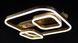 Стельова люстра LED L23-36446 Золото A55071/1+2-RGB-sg+ch фото в дизайні інтер'єру, фото наживо 4/10