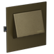 Настінний світильник Ledix Navi з рамкою 11-211-46 врізний Старе золото RGB 14V LED LED11121146 фото в дизайні інтер'єру, фото наживо 3/5