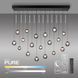 Paul Neuhaus Pure Popup 2589-15 Люстра LED 3W 2050Lm 2200-5000K Сірий - зображення 3