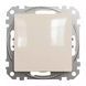 1-клавишный проходной выключатель Schneider Electric SDD112106 Sedna Design, бежевый, глянцевый, IP20 SDD112106 - изображение 2