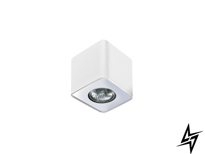Точечный накладной светильник Azzardo Nino AZ0598 88935 фото в живую, фото в дизайне интерьера