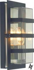 Настінний фасадний вуличний світильник Norlys Boden 862B 27957 фото наживо, фото в дизайні екстер'єру
