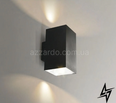 Вуличний настінний світильник ROLAND AZ5231 Azzardo  фото наживо, фото в дизайні екстер'єру