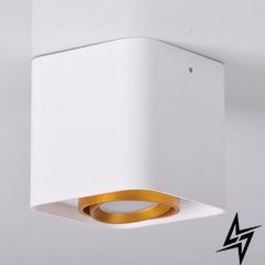 Накладной точечный светильник Polux (Goldlux) Eger 313980  фото в живую, фото в дизайне интерьера
