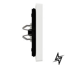2-клавишный выключатель с подсветкой Schneider Electric MTN3420-6037 Merten D-Life, белый, матовый фото