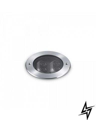Грунтовый светильник Ideal Lux Taurus 277011 никель 10 Вт 3000 K IP67 фото