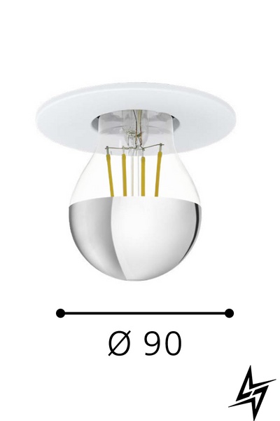 Точечный светильник для ванной Eglo Saluzzo 99062 31447 фото в живую, фото в дизайне интерьера