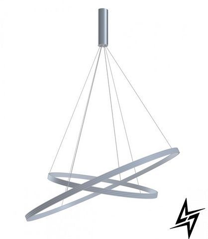 Світильник підвісний KD-RG DUO 400/600 60W 3К ALU LED фото