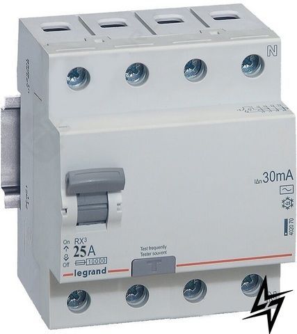 УЗО RX3 4P 25А 30mA A 402074 Legrand фото