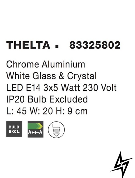Потолочный светильник Nova luce Thelta 83325802  фото в живую, фото в дизайне интерьера