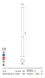 Уличный осветительный столбик Redo Hint 90278 ЛЕД  фото в дизайне экстерьера, фото в живую 3/3