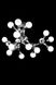 Люстра современная Azzardo Neurono 18 Top AZ0553 15952 фото в дизайне интерьера, фото в живую 4/6