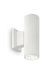 Настінний вуличний світильник Ideal Lux Base 129457 білий 2&times;GU10 IP44 129457 - зображення 1