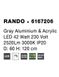 Люстра Nova luce Rando 6167206 LED  фото в дизайні інтер'єру, фото наживо 4/5