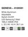 Настенный светильник бра Nova luce Geneva 8126581 ЛЕД  фото в дизайне интерьера, фото в живую 4/5