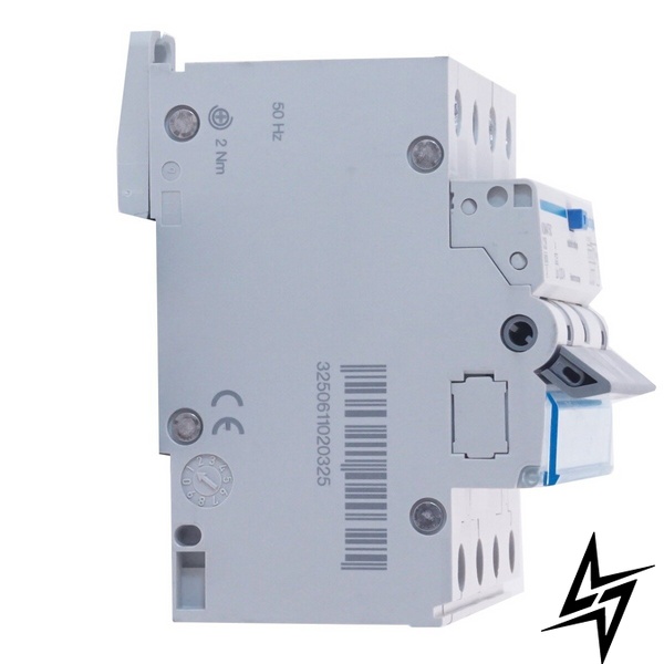 Диференціальний автоматичний вимикач ADM475C 6kA C-25A 30mA A Hager фото