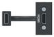 Розетка HDMI Schneider Electric NU343054 Unica New, HDMI, антрацит, матова, IP20 - зображення 2