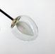 Классический подвесной светильник с двойным стеклом LE25690 3xG9 35x35см Черный/Латунь ZL 1632/3 фото в дизайне интерьера, фото в живую 2/5