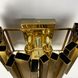 Настенный хрустальный светильник в золотом каркасе LE37947 2xG9 24x36см Золото WS 152/2 фото в дизайне интерьера, фото в живую 4/5