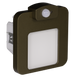 Настенный светильник Ledix Moza 01-222-42 врезной Старое золото 3100K с датчиком ЛЕД LED10122242 фото в дизайне интерьера, фото в живую 3/5
