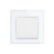 Одноклавишный выключатель Livolo белый стекло (VL-C7K1-11) фото 2/5
