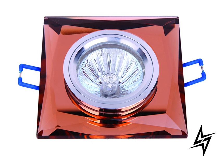 Врезной точечный светильник M23-24237 коричневий LVS0248 фото в живую, фото в дизайне интерьера