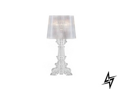 Настольная лампа AZ0072 Azzardo Bella MA-075S-CL  фото в живую, фото в дизайне интерьера