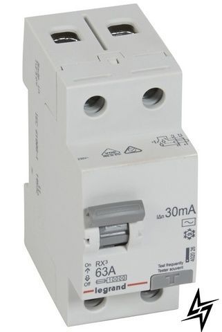 УЗО RX3 2P 63А 30mA AC 402026 Legrand фото
