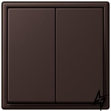 LC9954320J Les Couleurs&reg; Le Corbusier Кнопка для Двоклавішний вимикача terre d'ombre brulee 59 Jung фото
