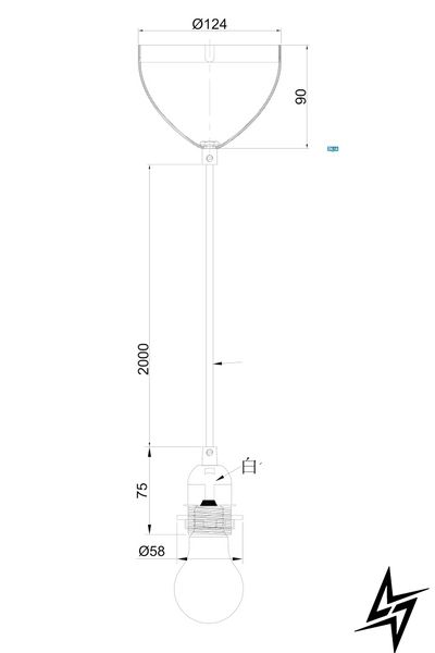 Подвесной светильник 2412013001 Nordlux Basic E27 32056 фото в живую, фото в дизайне интерьера