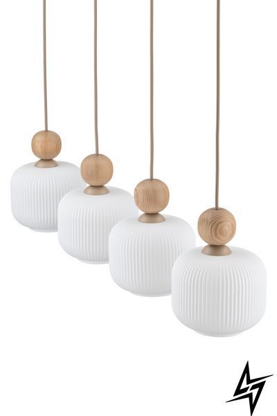 Люстра TK Lighting Ballo 11051 коричневая 4&times;E14 11051 фото