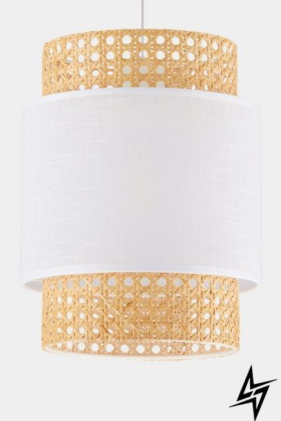 Люстра TK Lighting Boho 6528 белая E27 фото