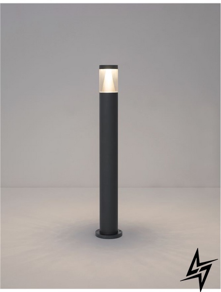 Вуличний освітлювальний стовпчик Nova luce Rock 9905024 LED  фото наживо, фото в дизайні екстер'єру