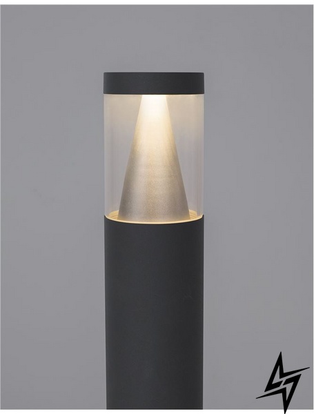 Вуличний освітлювальний стовпчик Nova luce Rock 9905024 LED  фото наживо, фото в дизайні екстер'єру
