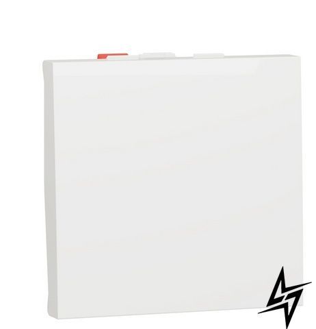 Одноклавішний перемикач NU320318 схема 6 10А 2М білий Unica New Schneider Electric фото