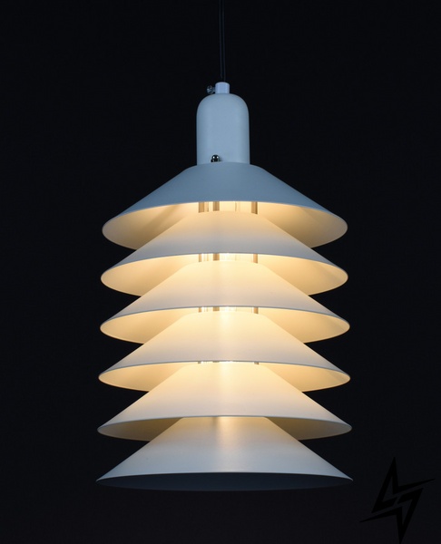 Потолочная люстра подвесная на 1 лампочку L23-37448 Белый BM51/1-wh фото в живую, фото в дизайне интерьера
