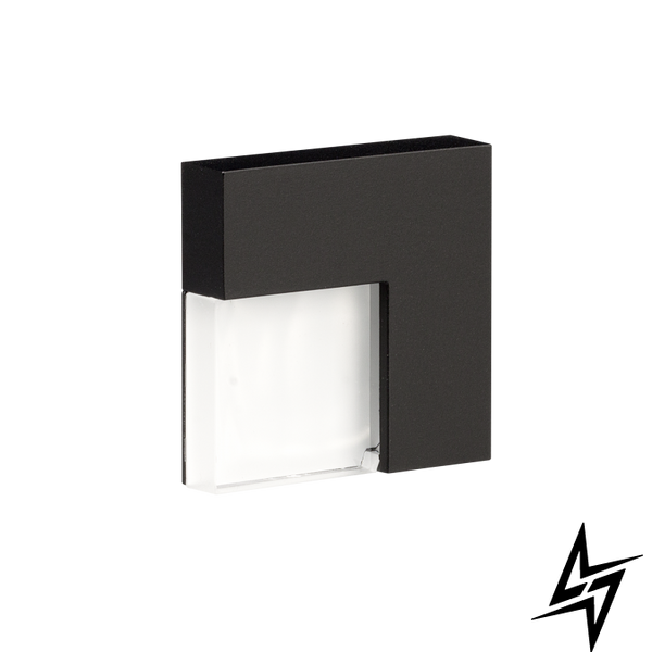 Настінний світильник Ledix Tico без рамки 04-111-61 накладний Чорний 5900K 14V LED LED10411161 фото наживо, фото в дизайні інтер'єру