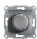 Світлорегулятор поворотний без рамки сталь Asfora, EPH6400162 Schneider Electric фото 2/2
