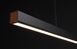 Стельова люстра LED L23-36598 Чорний H32L-1000-bk-k фото в дизайні інтер'єру, фото наживо 8/8