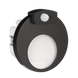 Настенный светильник Ledix Muna 02-222-62 врезной Черный 3100K с датчиком ЛЕД LED10222262 фото в дизайне интерьера, фото в живую 3/4