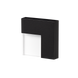 Настенный светильник Ledix Tico без рамки 04-111-61 накладной Черный 5900K 14V ЛЕД LED10411161 фото в дизайне интерьера, фото в живую 2/5