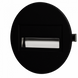 Настінний світильник Ledix Sona кругла 13-211-66 врізний Чорний RGB 14V LED LED11321166 фото в дизайні інтер'єру, фото наживо 2/4