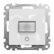 Датчик руху Schneider Electric SDD111504 Sedna Design білий пластик - зображення 2